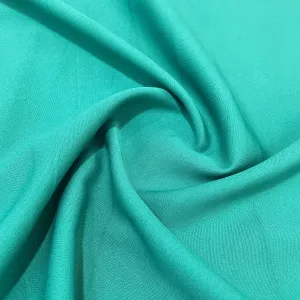 Green Solid Banana Crepe Fabric