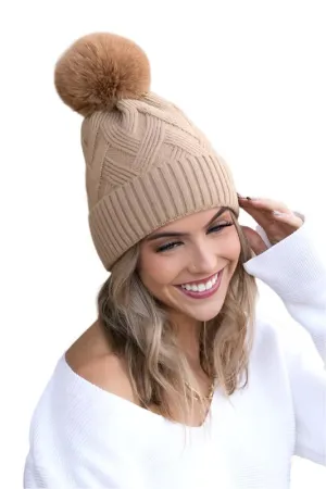 TEEK - Chunky Knit Pom Beanie